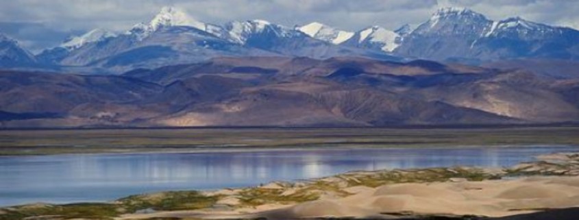 The origin point of the Yarlung Tsangpo (Brahmaputra), in Tibet